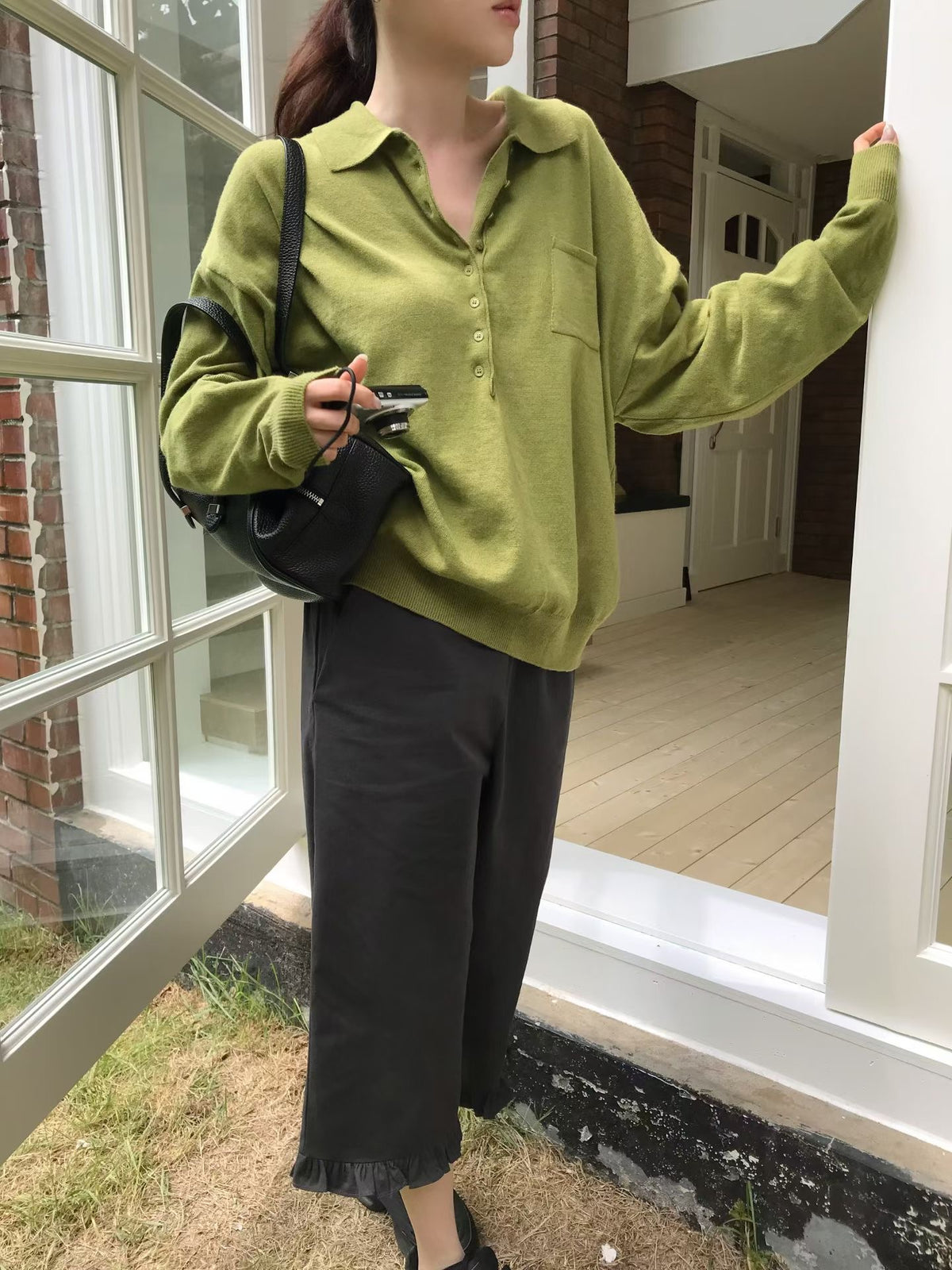 MS60923 Caren lazy autumn top