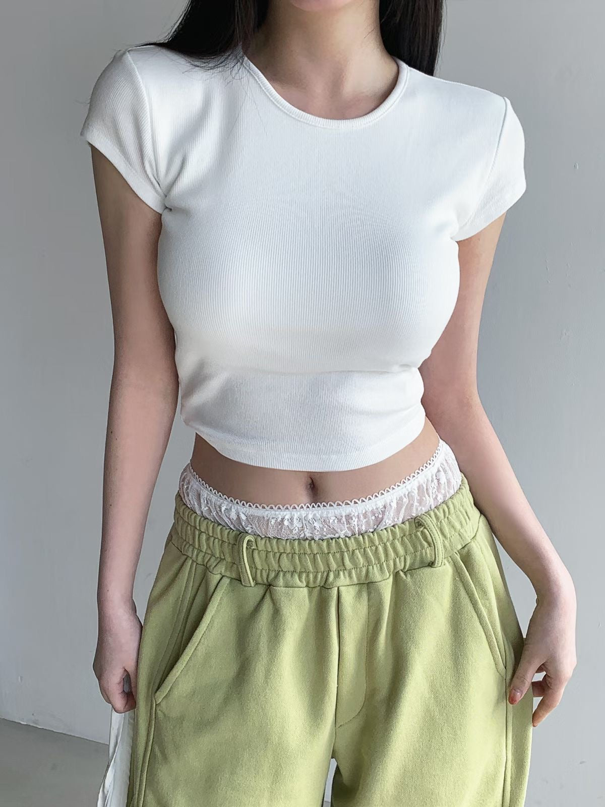 MS60414 Back whisper tie top