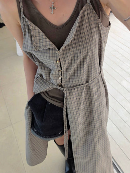 MS60803 Fion checked dress