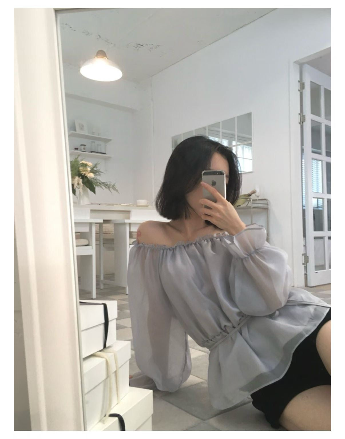MS60302 Lumiere off shoulder top