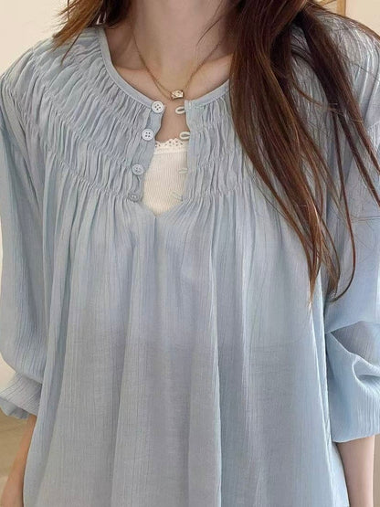 MS51021 Himiya loose blouse