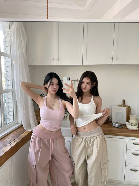 MS60715 Casual tank top with pad