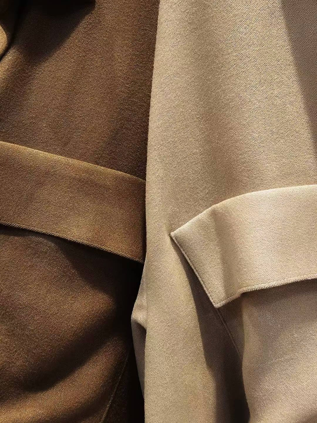 MS51003 Gentle suede effect blouse