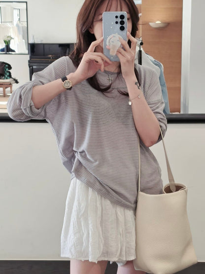 MS60421 Light weight linen top
