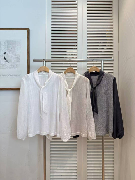 MS51027 Scarf blouse