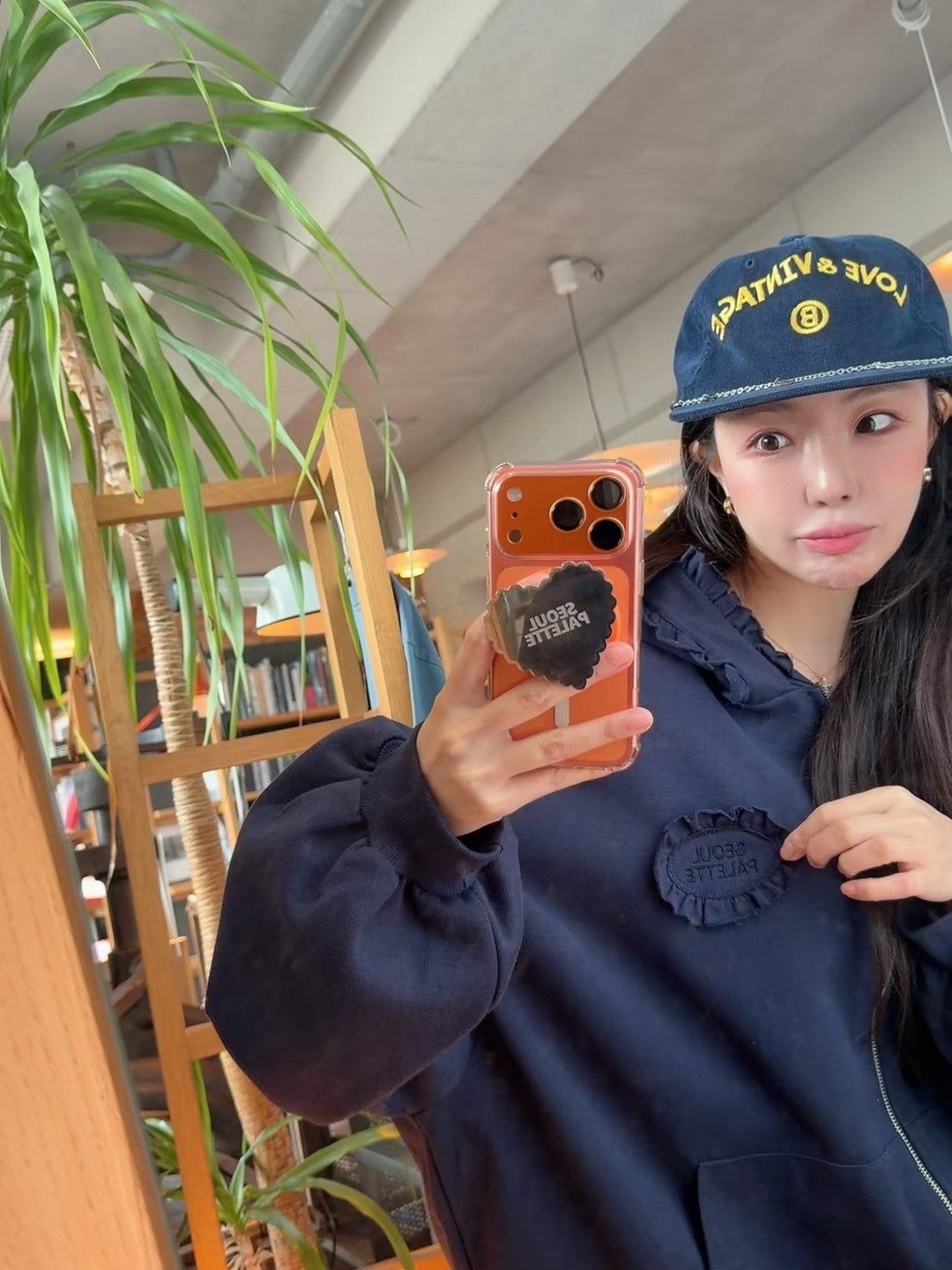 MS60930 Jiyoon sweet hoodie set