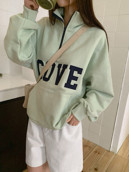MS60228 Quiet cove half zip sweatshirt