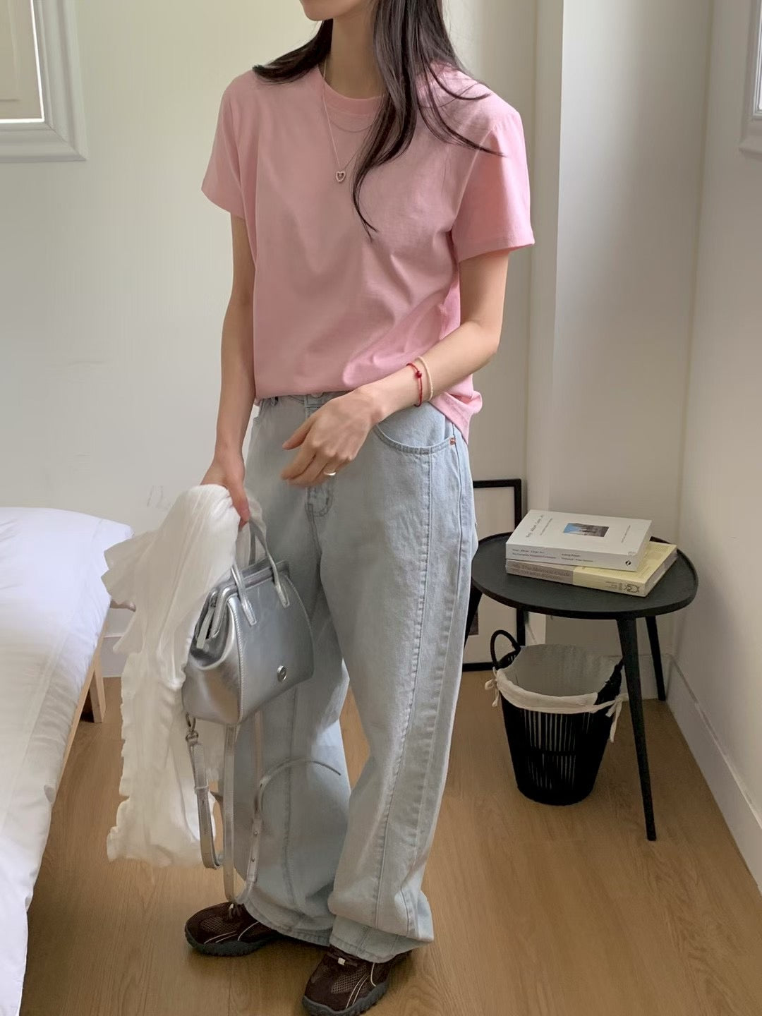 MS60329 Basic macaron tee