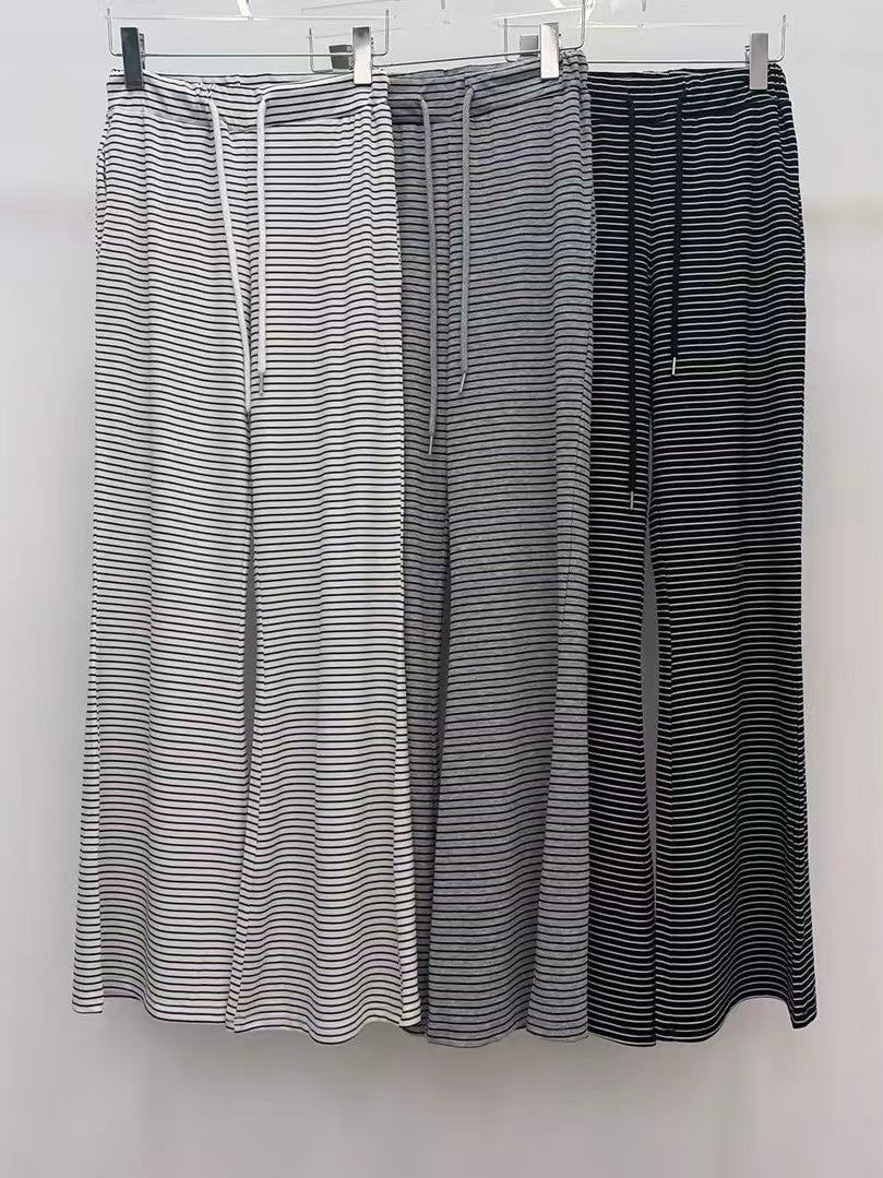MS60724 Comfort lazy stripes trousers