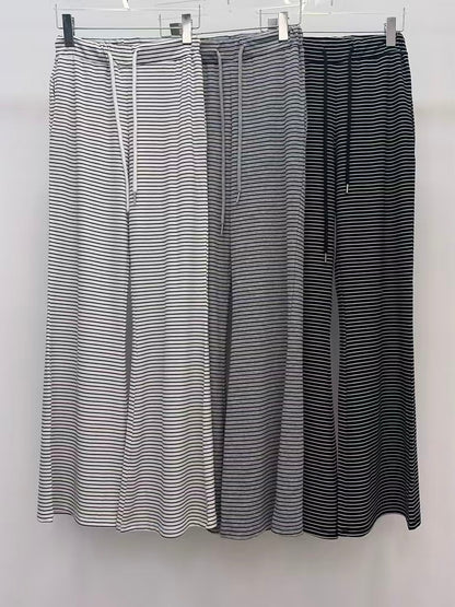 MS60724 Comfort lazy stripes trousers