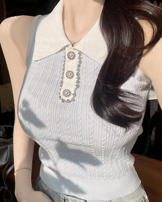 MS60609 Giselle collar top