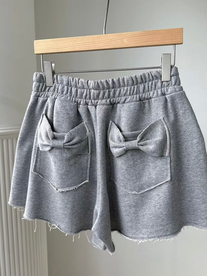 MS51038 Kitty ribbon shorts