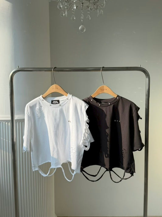 MS60431 Vintage crop tee