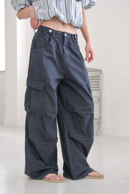 MS60634 Retro wide trousers