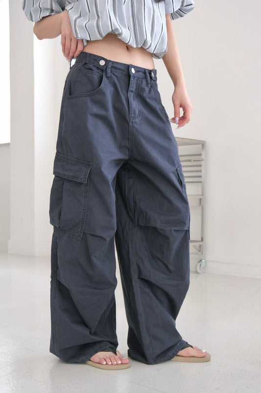 MS60634 Retro wide trousers