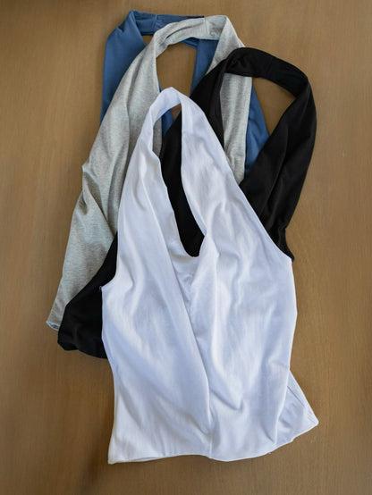 MS60518 Cloud sheen halter tank