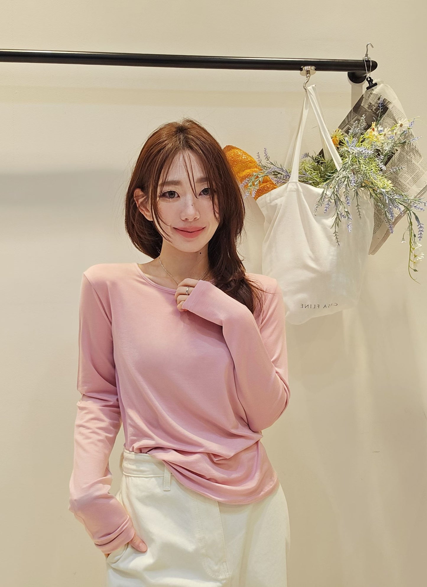 MS60320 Tencel basic tee