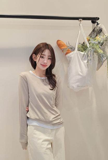 MS60320 Tencel basic tee