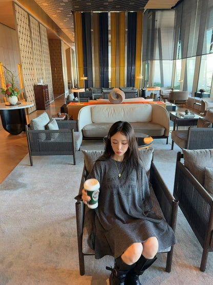 MS51073 Corduroy knit one piece