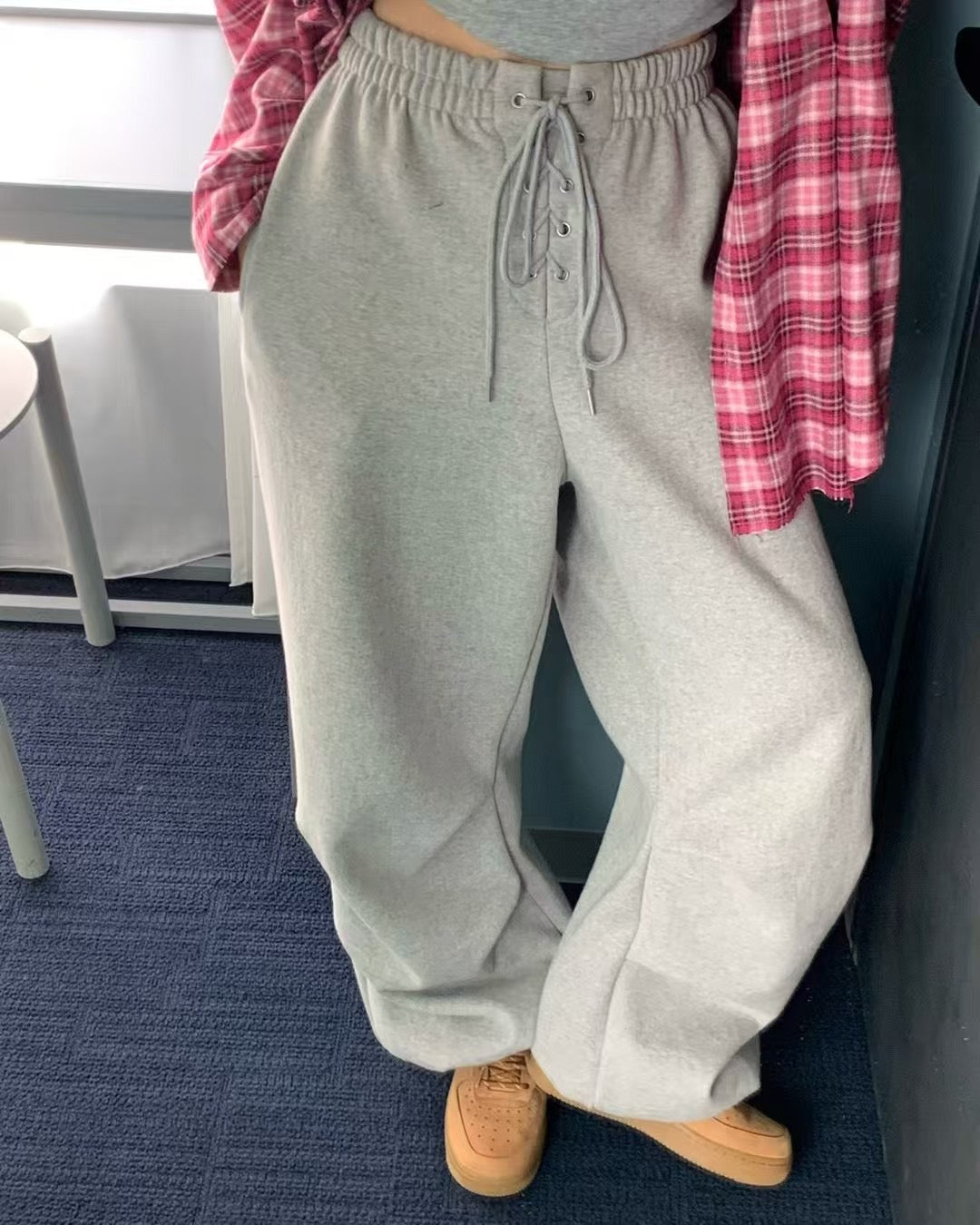 MS51108 Vintage tie joggers pants