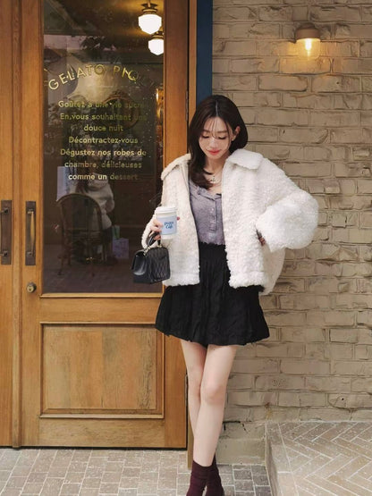 MS51115 Luxe fur jacket