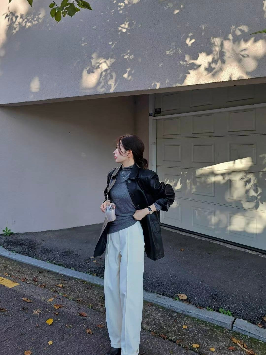 MS51077 Trendy suit trousers