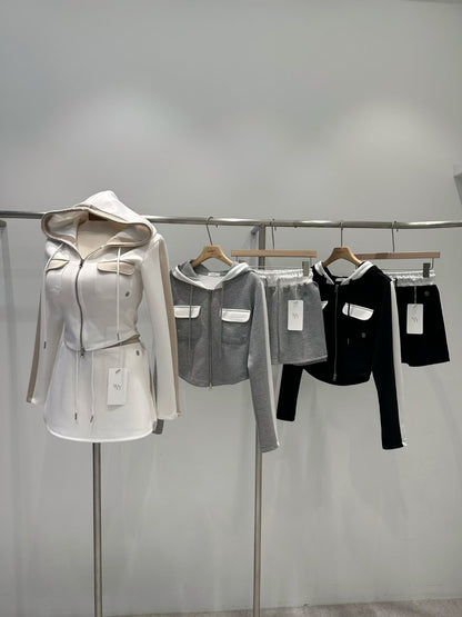 MS60201 Jennie hoodie sporty set