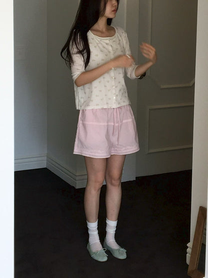 MS60548 Fancy lace shorts