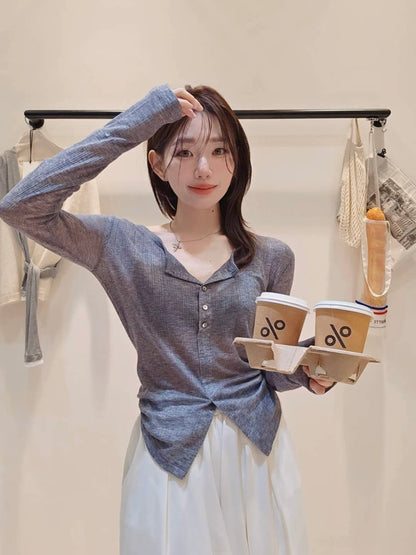 MS51001 Henry tencel top