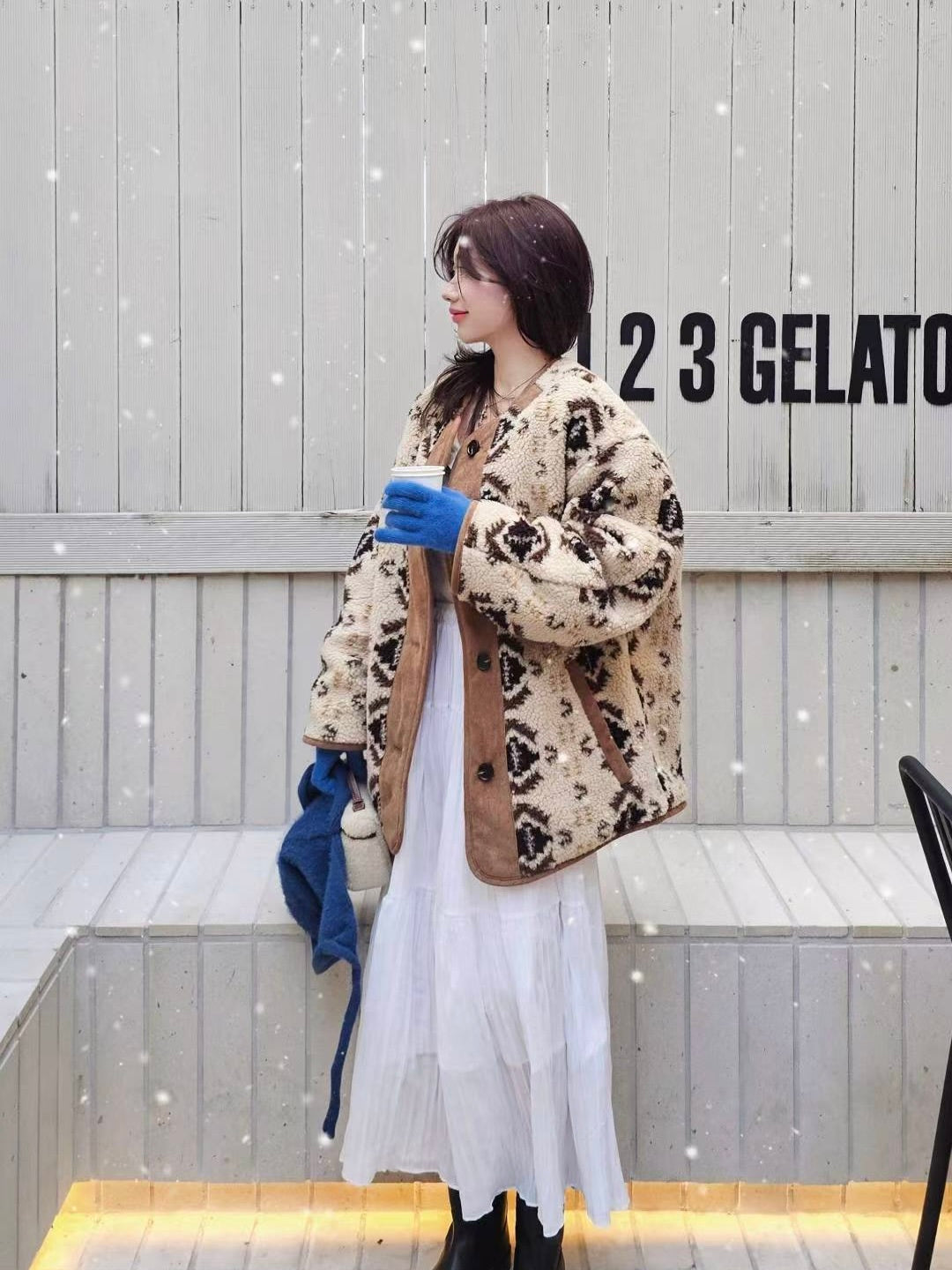 MS51225 Winter fur jacket