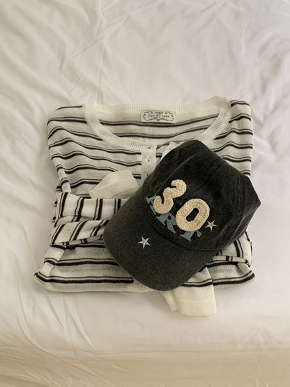 MS60455 Daily stripes long sleeve