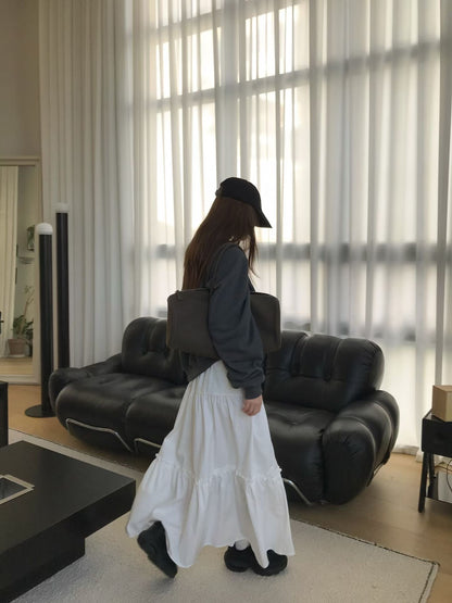 MS51066 Lazy collar long sleeve