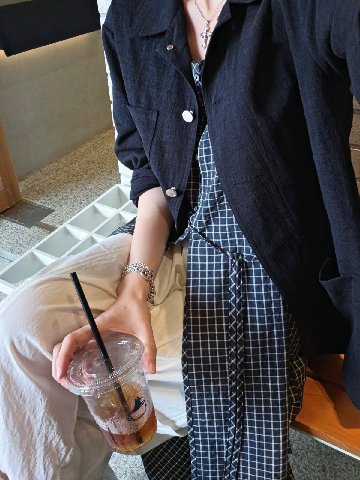 MS60901 Old money linen outer