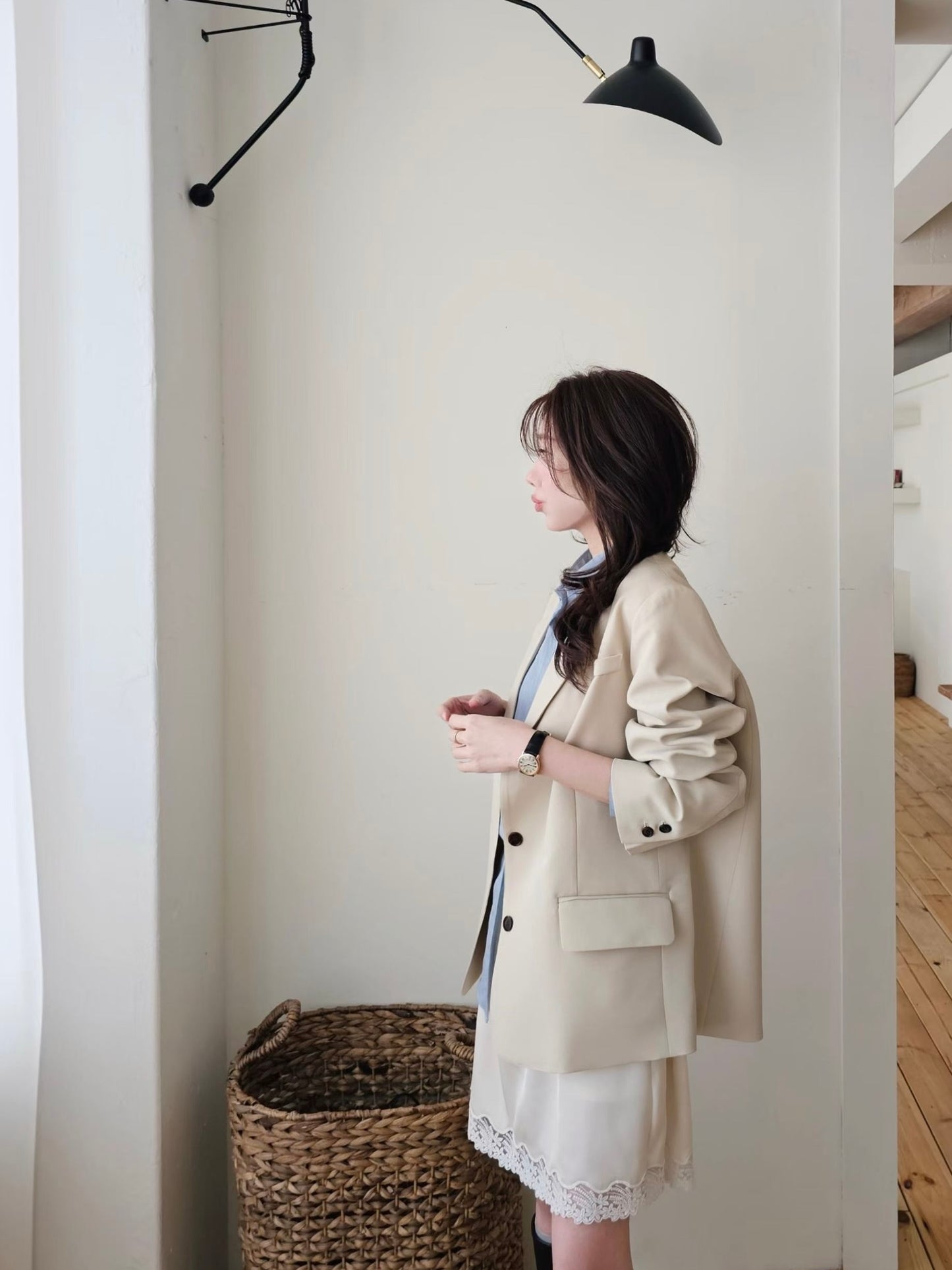 MS60239 Modern frame blazer
