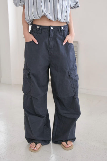 MS60634 Retro wide trousers