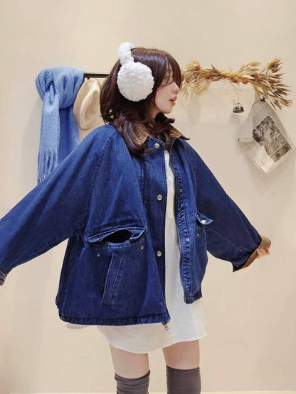 MS51150 Jack checked denim jacket