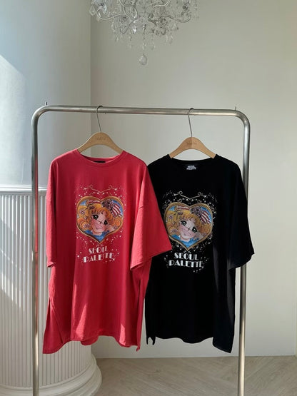 MS51039 Little girl cotton tee