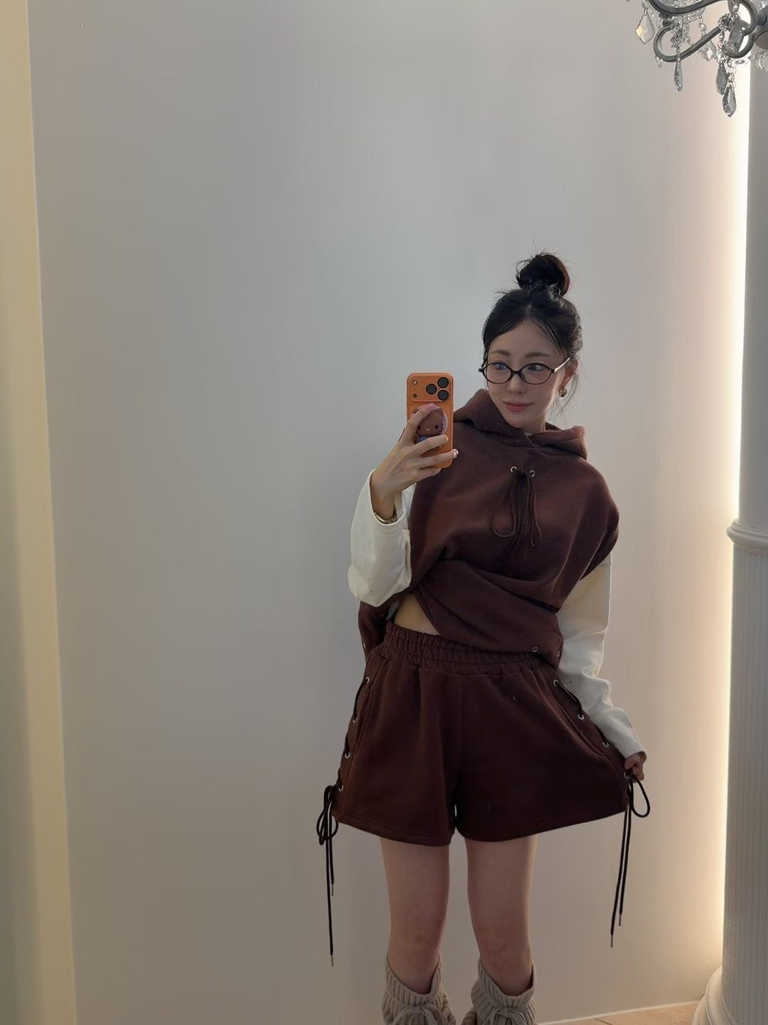 MS51211 Maple hoodie set