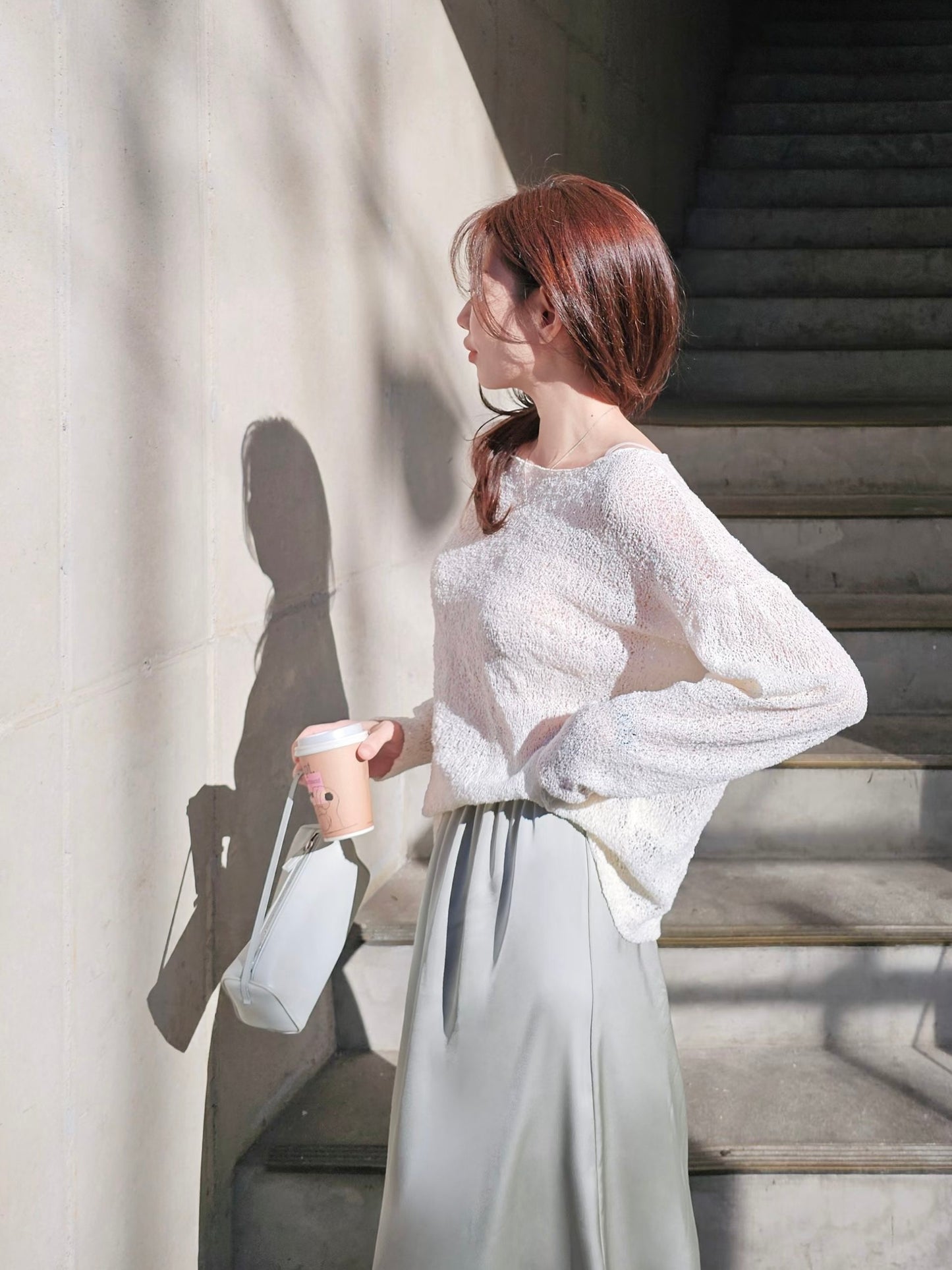 MS60362 Airy knit top