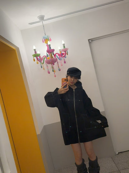 MS51214 Amy hoodie one piece jumper