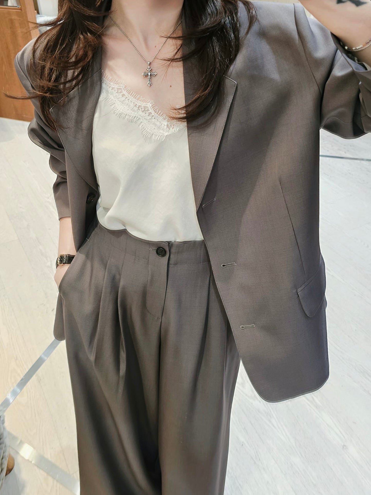 MS60343 Amelie luxe suit pants