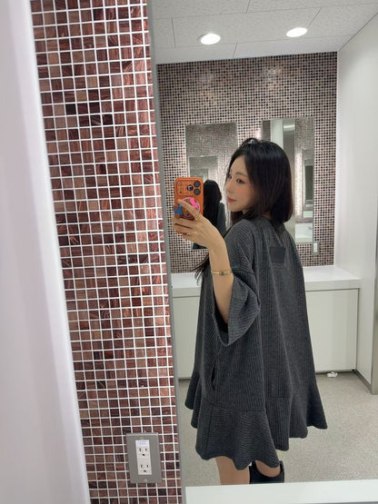 MS51073 Corduroy knit one piece