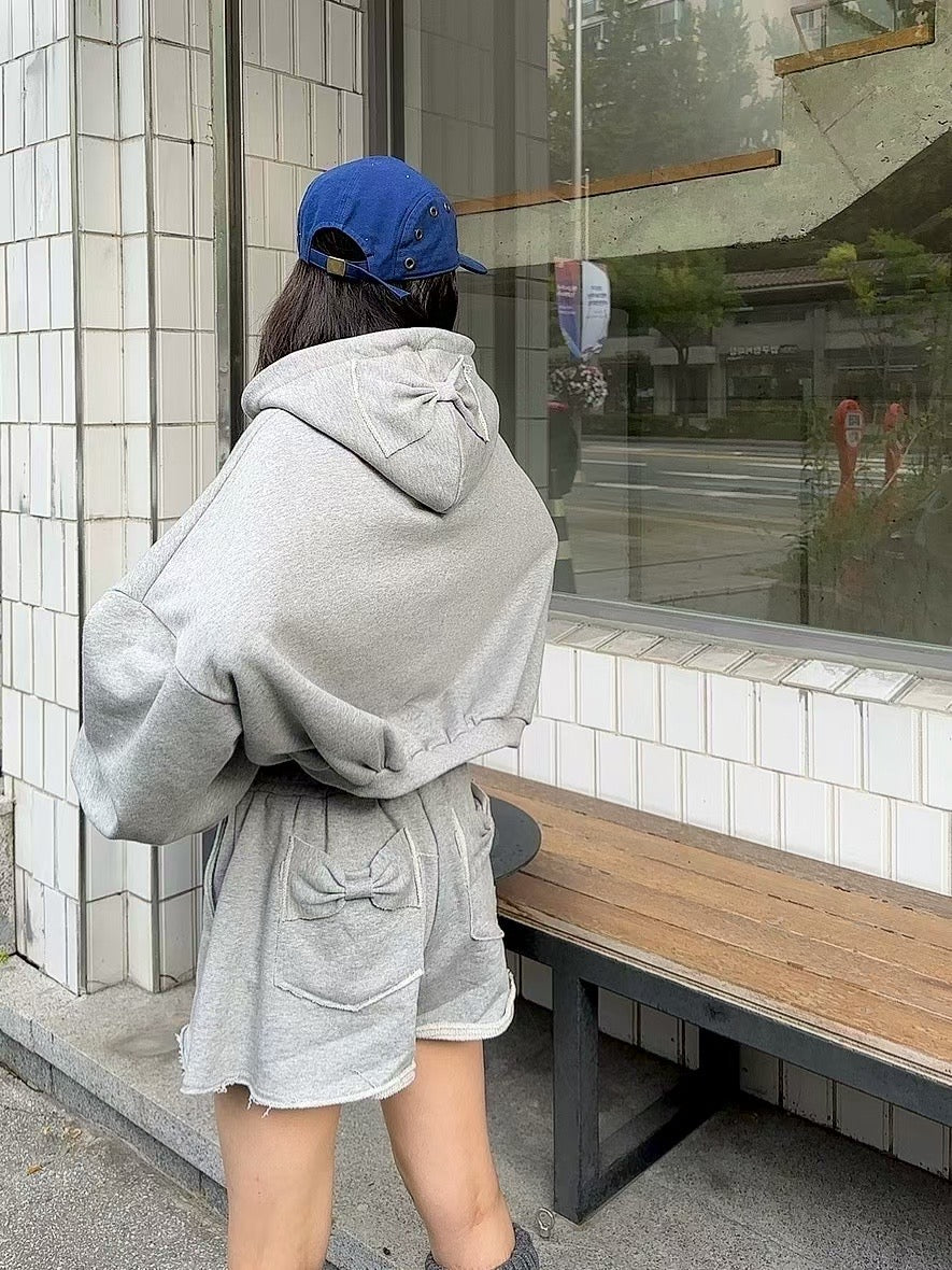 MS51038 Kitty ribbon shorts