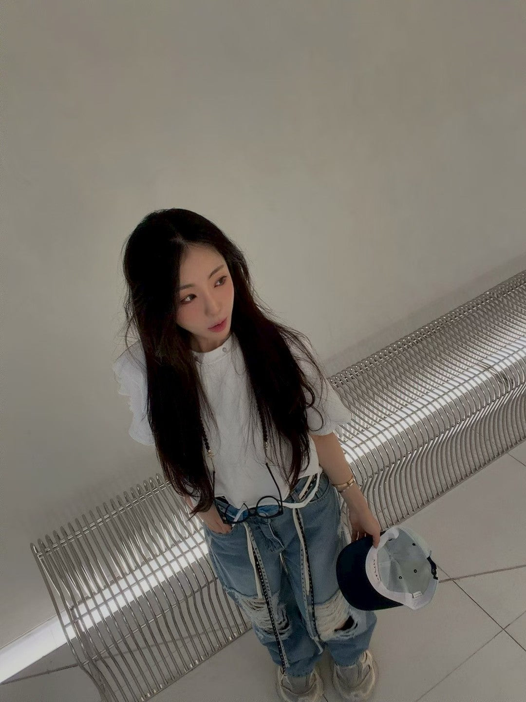 MS60431 Vintage crop tee