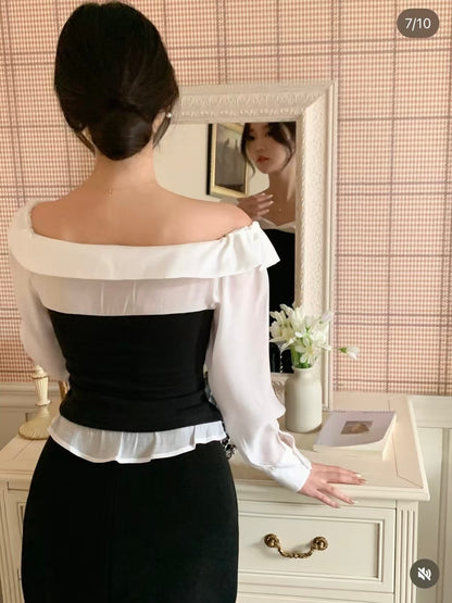 MS60236 Soft tie layered top