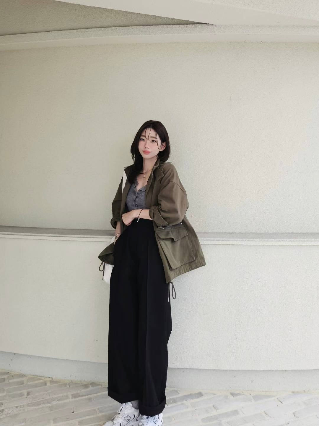 MS51077 Trendy suit trousers