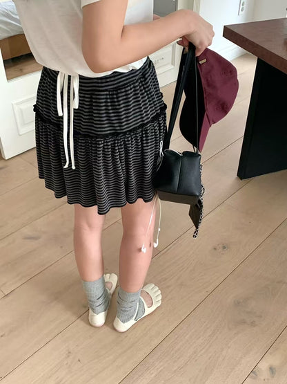 MS60619 Cake peplum skirt