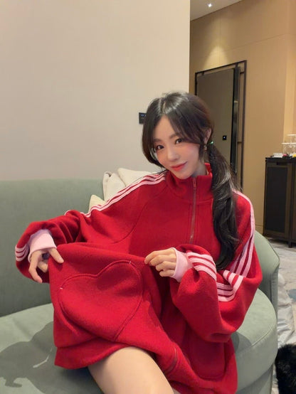 MS51233 Sporty looks fleece set