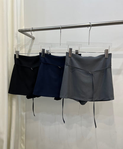 MS60333 Minimal wrap skort