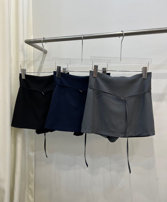 MS60333 Minimal wrap skort